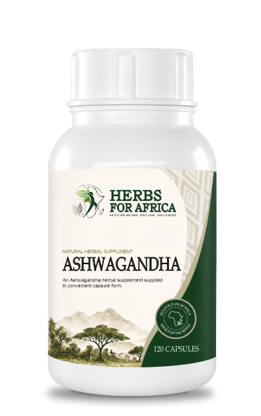Ashwagandha Capsules by Herbs for Africa