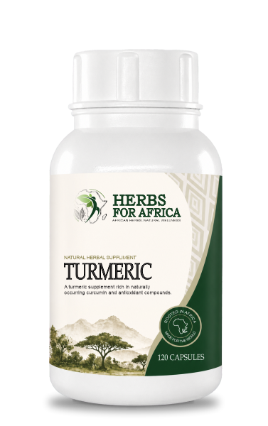 Turmeric Capsules by Herbs for Africa